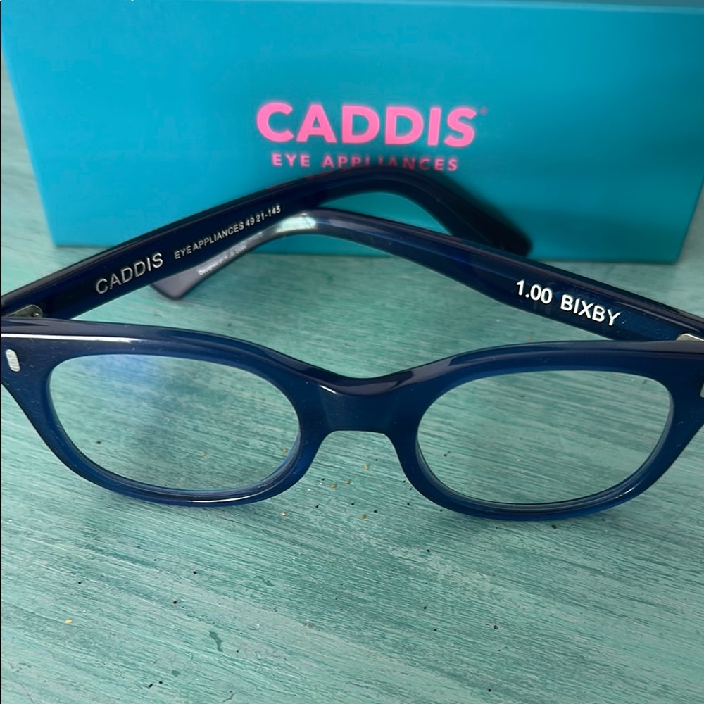 Caddis Bixby Readers Navy 1.00